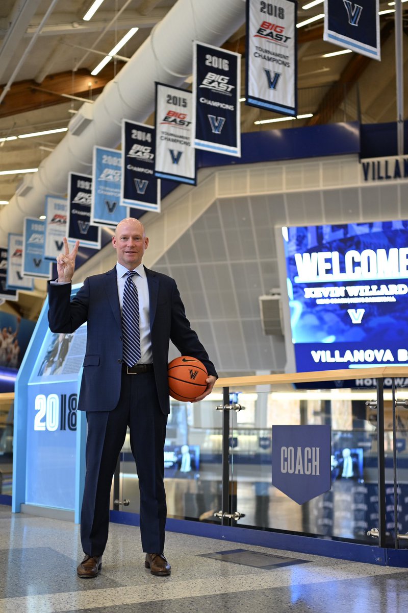 Welcome to <a href="/VillanovaU/">Villanova University</a>, Coach Willard!