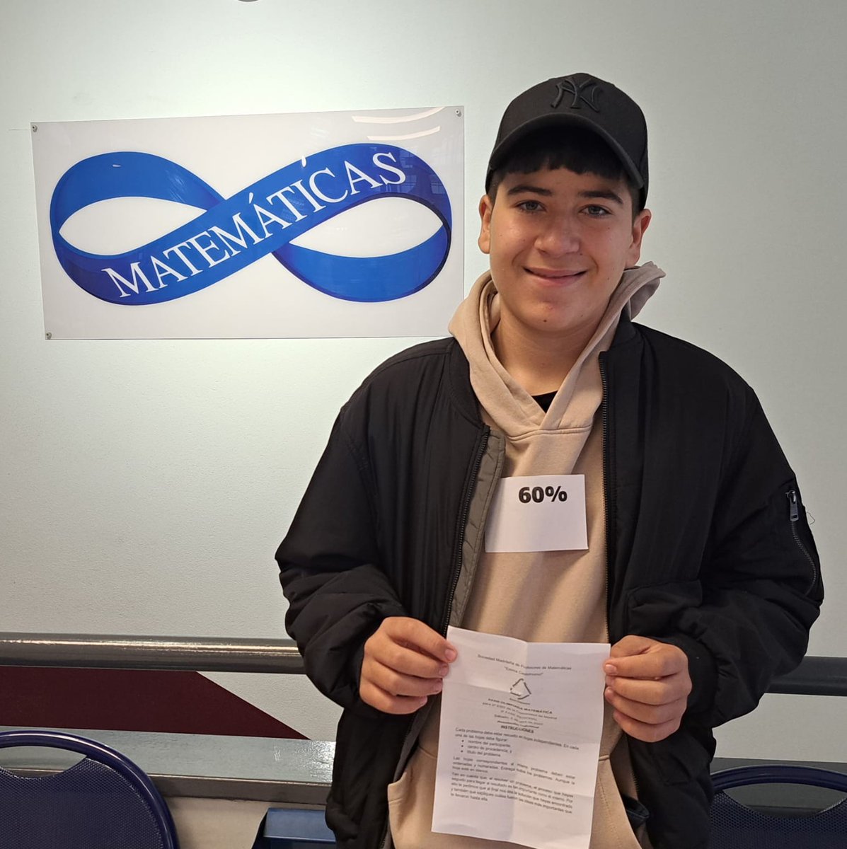 gsdvallecas_dir's tweet photo. Diego, alumno de GSD Vallecas, acudió este sábado a la 🎓Facultad de Matemáticas de la @uni.complutense para participar en la fase final de la Olimpiada Matemática para alumnos de 2ºESO.
#minimocomunmultiplo #gsdvallecas #gsdeducacion https://t.co/szbwyZVviF