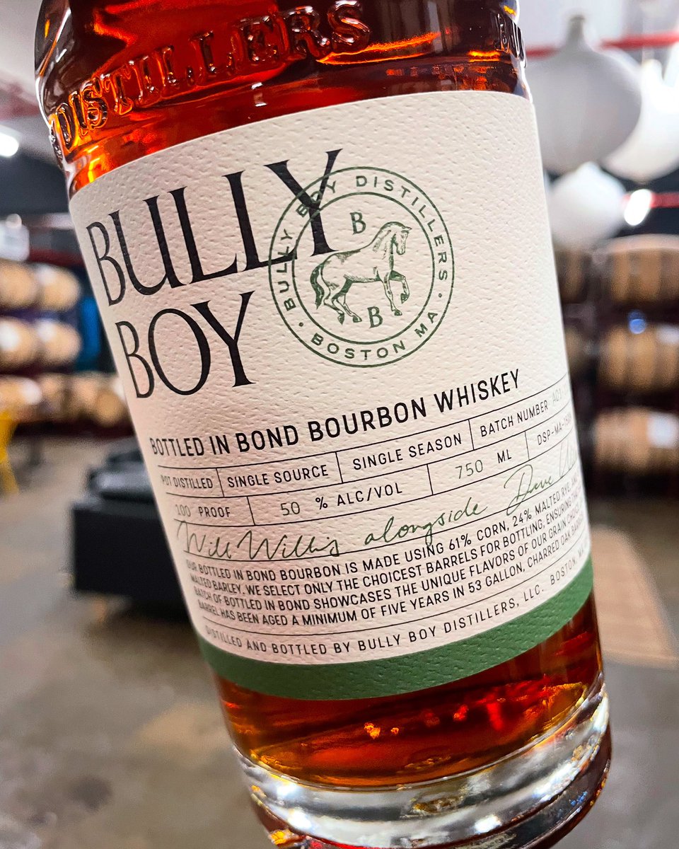 Bottled in Bond Bourbon will be hitting stores and restaurants in MA next week starting on Tuesday!!! Keep an eye out
