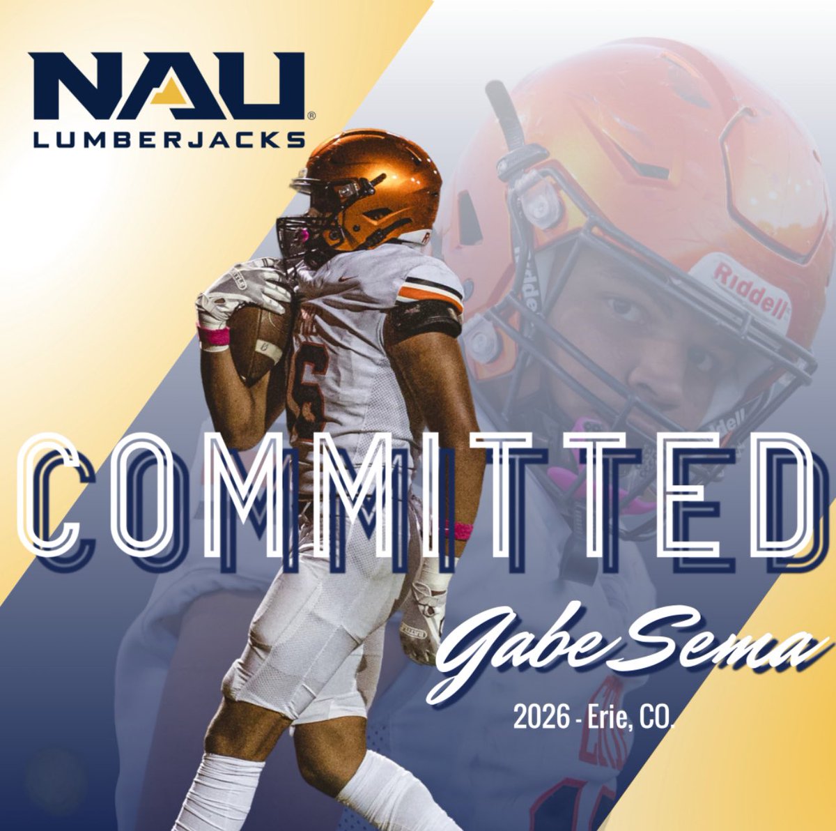 Team Full Gorilla (@teamfullgorilla) on Twitter photo 🚨🚨🚨🚨🦍🦍🦍🦍🦍🚨🚨🚨🚨
🔥🔥COMMITMENT ALERT🔥🔥
Congratulations to <a href="/TeamFullGorilla/">Team Full Gorilla</a> 26’ TE/DE <a href="/gabesema0/">Gabe Sema ⭐️⭐️⭐️ TE- 6'4" /230lbs /6'11" wingspan</a> on making his commitment to continue his academic & athletic futures <a href="/NAU_Football/">NAU Football</a> !🦍🏈💯 #baller #ifyouballyoullgetthecall #skorillas #gorillawarfare #OAGAAG 🚨🚨🚨🚨🦍🦍🦍🦍🦍🚨🚨🚨🚨
🔥🔥COMMITMENT ALERT🔥🔥
Congratulations to <a href="/TeamFullGorilla/">Team Full Gorilla</a> 26’ TE/DE <a href="/gabesema0/">Gabe Sema ⭐️⭐️⭐️ TE- 6'4" /230lbs /6'11" wingspan</a> on making his commitment to continue his academic & athletic futures <a href="/NAU_Football/">NAU Football</a> !🦍🏈💯 #baller #ifyouballyoullgetthecall #skorillas #gorillawarfare #OAGAAG