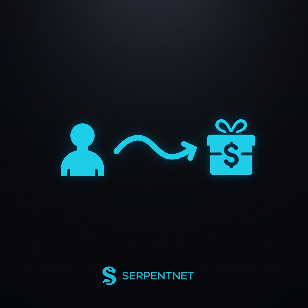 NetSerpent's tweet photo. Grow the SerpentNet network and get rewarded! Our referral program is coming soon. Invite your followers, earn crypto. Simple as that. Keep an eye out for the official announcement! #Web3 #Crypto $SSNET https://t.co/WdVWLToafW