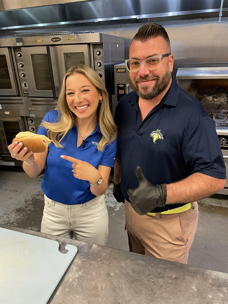 Jordyn Markhoff (@jordynmarkhoff) on Twitter photo Columbia Fireflies WIN! So excited for baseball season ⚾
Stopped by Segra Park yesterday morning for some fun on <a href="/wis10/">WIS News 10</a> Sunrise and YES I tried their new Pimento cheese hot dog topped with grits.
Trust me, don’t knock it till ya try it! Columbia Fireflies WIN! So excited for baseball season ⚾
Stopped by Segra Park yesterday morning for some fun on <a href="/wis10/">WIS News 10</a> Sunrise and YES I tried their new Pimento cheese hot dog topped with grits.
Trust me, don’t knock it till ya try it!