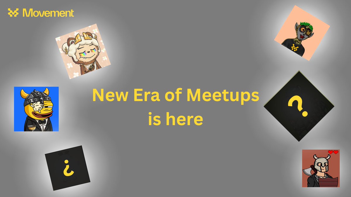 kirprih's tweet photo. 1/3🏛️Known around the world 🏛️
Movement gained so much popularity that it made a universal, so called Movement Day , with more than 40 countries and 100 cities celebrating on the same day. It was one of the biggest meetup in recent times and it's NOT END!
Right now there is an 11-city Asian tour going on. 🏙️

This is all just the beginning, Movement is starting to grow to the next level: the NFT mint🖼️, adding liquidity to Cornucopia📯, adding guilds 🏛️

The idea is that we can revitalise the meetups so much and engage the whole ecosystem in a way that even the fish will know about it.
This is what the projects have already started to do - integrating the Movement ecosystem at meetups (now mostly in Asian countries).

 #gmove #gmovetogether #explorer #explorerMoveReality