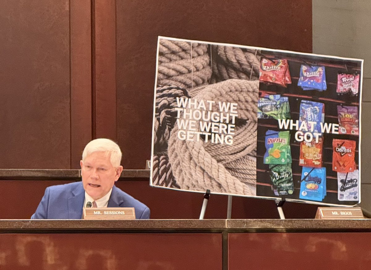 GretchenGailey's tweet image. Instead of questioning the panel of experts on how to fix the FDA and regulate #hemp, we just got a lecture from America’s favorite prohibitionist.
If you want to reach out and give a lawmaker a piece of your mind, start with Pete, (202) 225-6105.
$msos