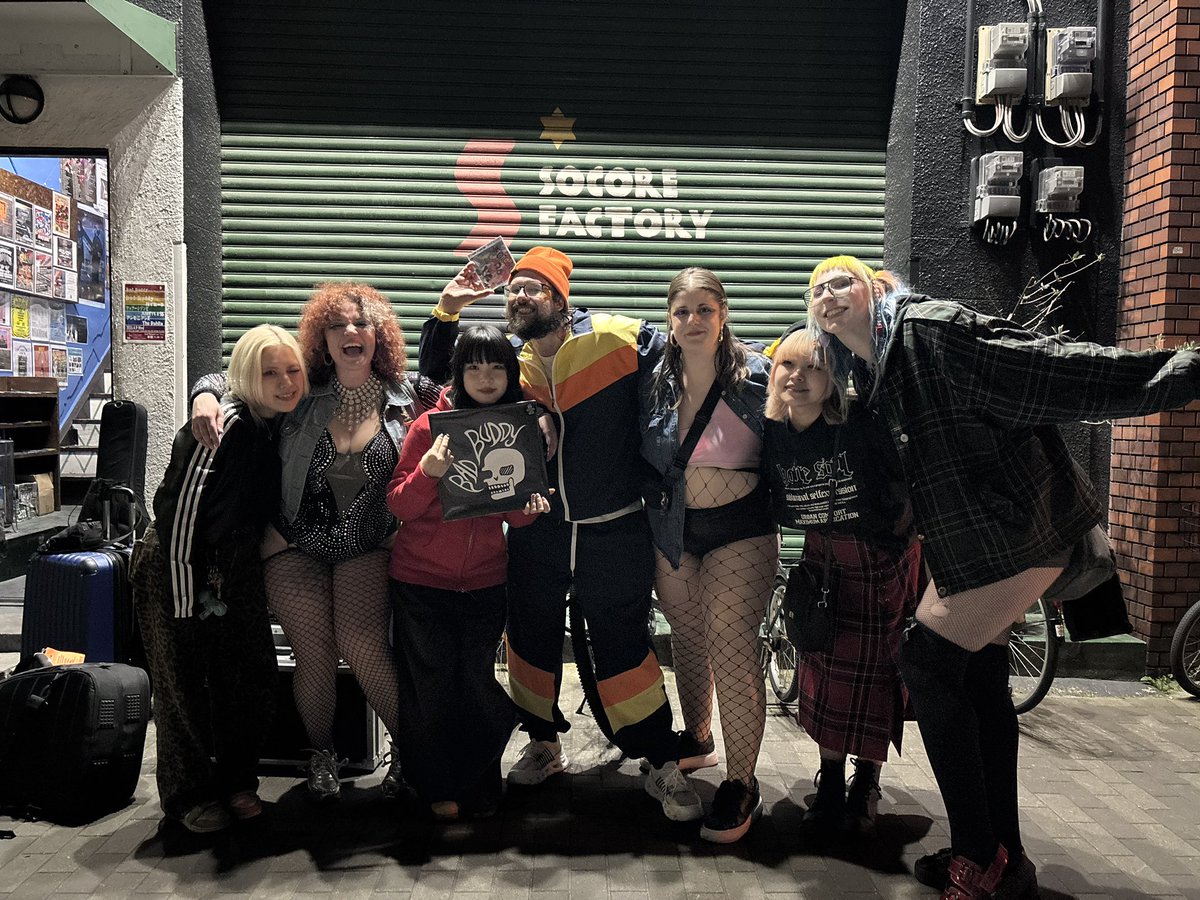 【ありがとうございました！】

2025.04.09
Thank You 😍 @ SOCORE FACTORY
Bad Buddy（from:Canada）Japan Tour in Osaka

Bad Buddyようこそ日本へー！！！！！💖💖
もうめちゃくちゃだいすき！！また一緒にできますように🥺🥺
早い時間からいっぱい集まってくださりありがとうございました🙏