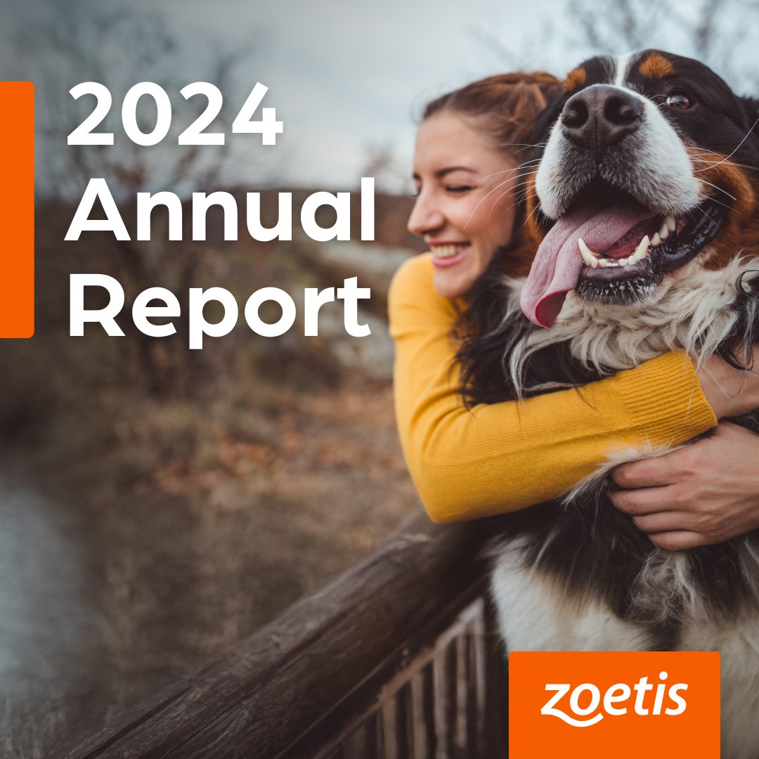 Zoetis (@zoetis) on Twitter photo We’re excited to share our 2024 #AnnualReport. Our dedicated and purpose-driven colleagues helped us deliver one of our most successful years ever amid complex conditions around the world. Learn more in the full report: investor.zoetis.com/financials/ann… We’re excited to share our 2024 #AnnualReport. Our dedicated and purpose-driven colleagues helped us deliver one of our most successful years ever amid complex conditions around the world. Learn more in the full report: investor.zoetis.com/financials/ann…