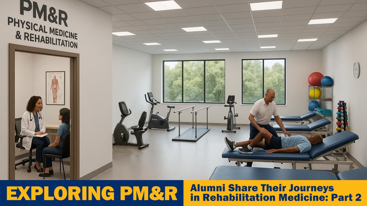 Anastasios Karoussos, OMS-2, interviews alumni in PM&amp;R—a specialty focused on restoring function &amp; quality of life. Learn about its impact, challenges, &amp; why it’s worth your attention.  

📖 Read now: hubs.la/Q03grR7z0

#MedStudent #MedSchool #FutureDOctors #RehabMedicine