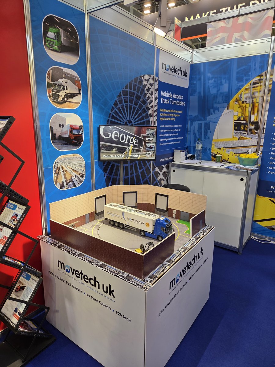 It's been another great day so far at the #Bauma2025 international trade fair. Take a closer look at our exhibition stand here at Bauma (see photos).

👋 Bauma - Stand B5.349/12
📍 Munich, Germany
📅 April 7th-13th, 2025
🌐 bit.ly/3Rqrlvo
🔄 truckturntables.co.uk