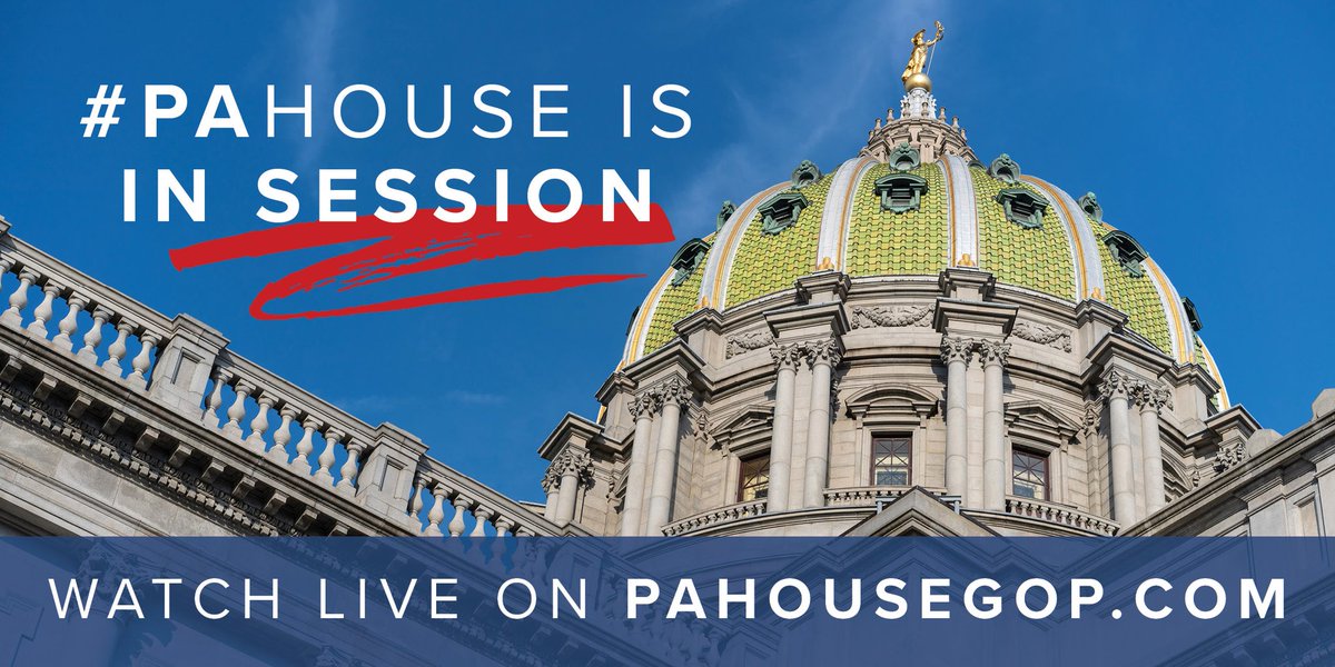 Today's session of the #PAHouse has begun.