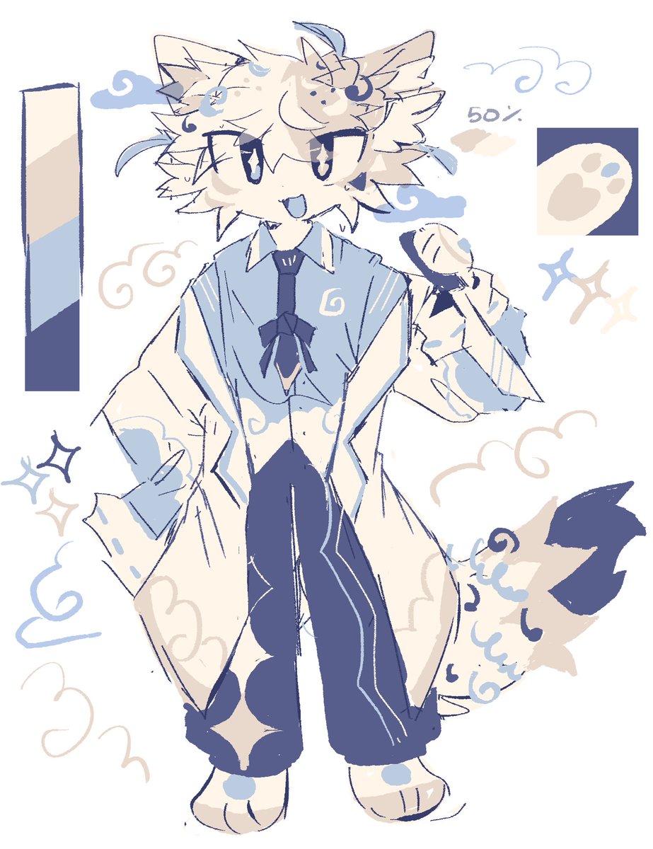 My new character I made hehehhe… I would also love some name suggestions!