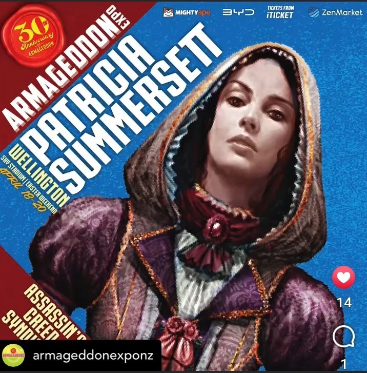Assassin's Creed United Kingdom 🇬🇧 ⛩️🥷🦅 (@acunitedkingdom) on Twitter photo Exciting news for our followers in New Zealand! <a href="/RogerCraigSmith/">Roger Craig Smith</a> and <a href="/Summersett_/">Patricia Summersett</a> will be attending the Wellington event of <a href="/Armageddonexpo/">Armageddon Expo NZ</a> on the 18th to the 20th of April! Schedules are below
armageddonexpo.com/guests/instanc…
armageddonexpo.com/guests/instanc…
#assassinscreed #NewZealand Exciting news for our followers in New Zealand! <a href="/RogerCraigSmith/">Roger Craig Smith</a> and <a href="/Summersett_/">Patricia Summersett</a> will be attending the Wellington event of <a href="/Armageddonexpo/">Armageddon Expo NZ</a> on the 18th to the 20th of April! Schedules are below
armageddonexpo.com/guests/instanc…
armageddonexpo.com/guests/instanc…
#assassinscreed #NewZealand