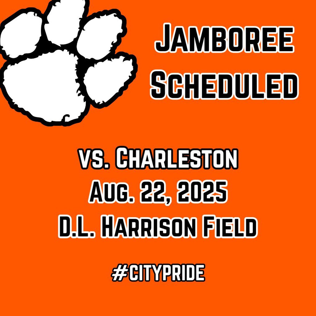 We have a slight addition to our 2025 football schedule.

We will now host Charleston for a fall jamboree on Aug. 22!

#CalhounCity | #CityPride