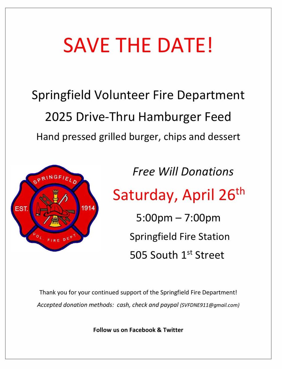 Save the Date! 🚒🚑