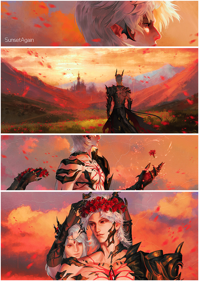 🖤SunsetAgain💛 tweet media