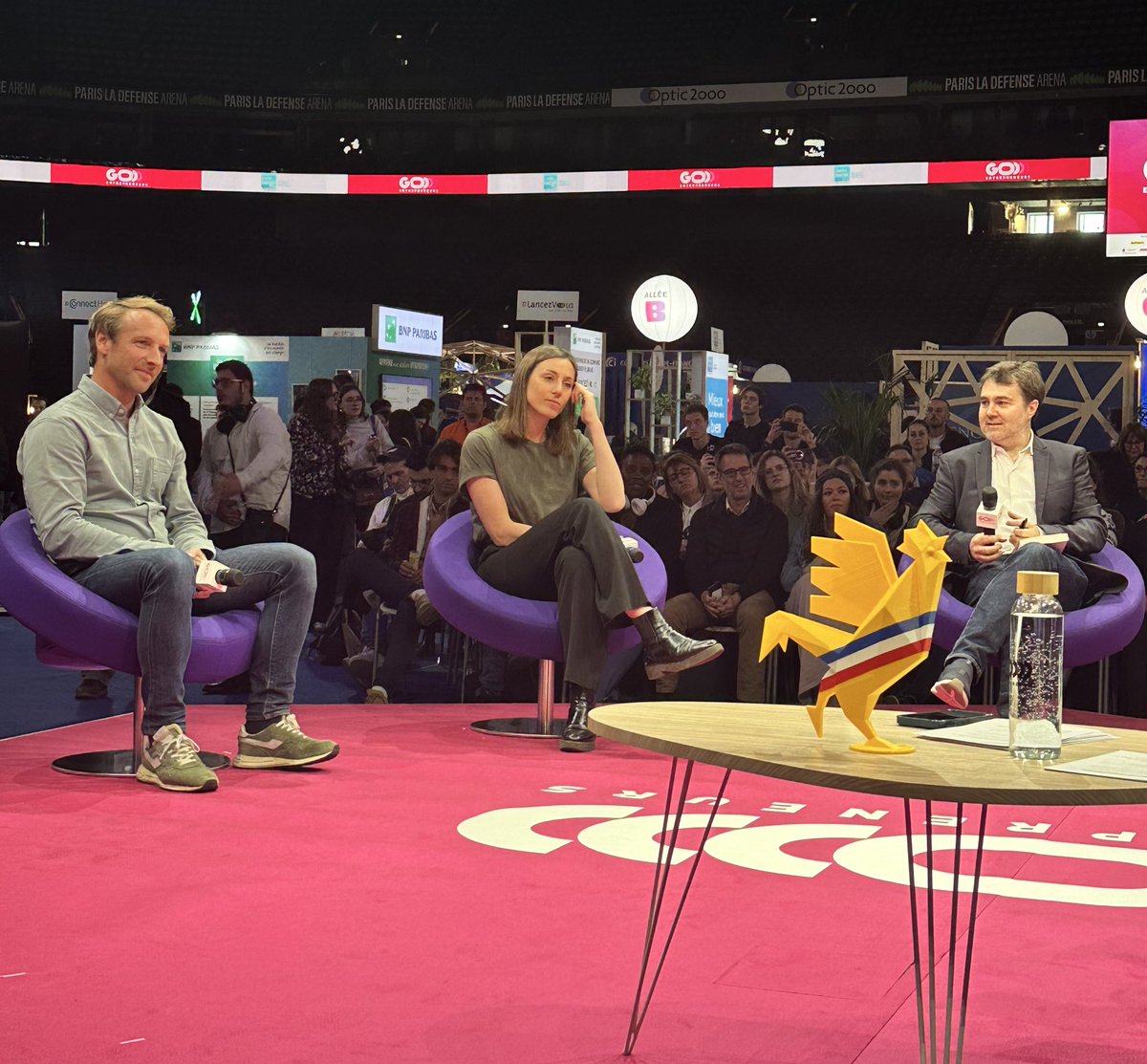 Go Entrepreneurs (@goentrepreneurs) on Twitter photo Comment créer une startup au service de l’impact ? Des réponses et parcours inspirants en main stage de #GOEntrepreneurs 🙌
🎤 <a href="/LucieBasch/">Lucie Basch</a>, <a href="/TooGoodToGo/">Too Good To Go</a>
🎤 Thibaud Hug de Larauze, <a href="/backmarket/">Back Market</a>
🎤 <a href="/mazaic/">Fred Mazzella</a>, <a href="/BlaBlaCar/">BlaBlaCar</a> <a href="/FRdigitale/">France Digitale</a> & DIFT Comment créer une startup au service de l’impact ? Des réponses et parcours inspirants en main stage de #GOEntrepreneurs 🙌
🎤 <a href="/LucieBasch/">Lucie Basch</a>, <a href="/TooGoodToGo/">Too Good To Go</a>
🎤 Thibaud Hug de Larauze, <a href="/backmarket/">Back Market</a>
🎤 <a href="/mazaic/">Fred Mazzella</a>, <a href="/BlaBlaCar/">BlaBlaCar</a> <a href="/FRdigitale/">France Digitale</a> & DIFT