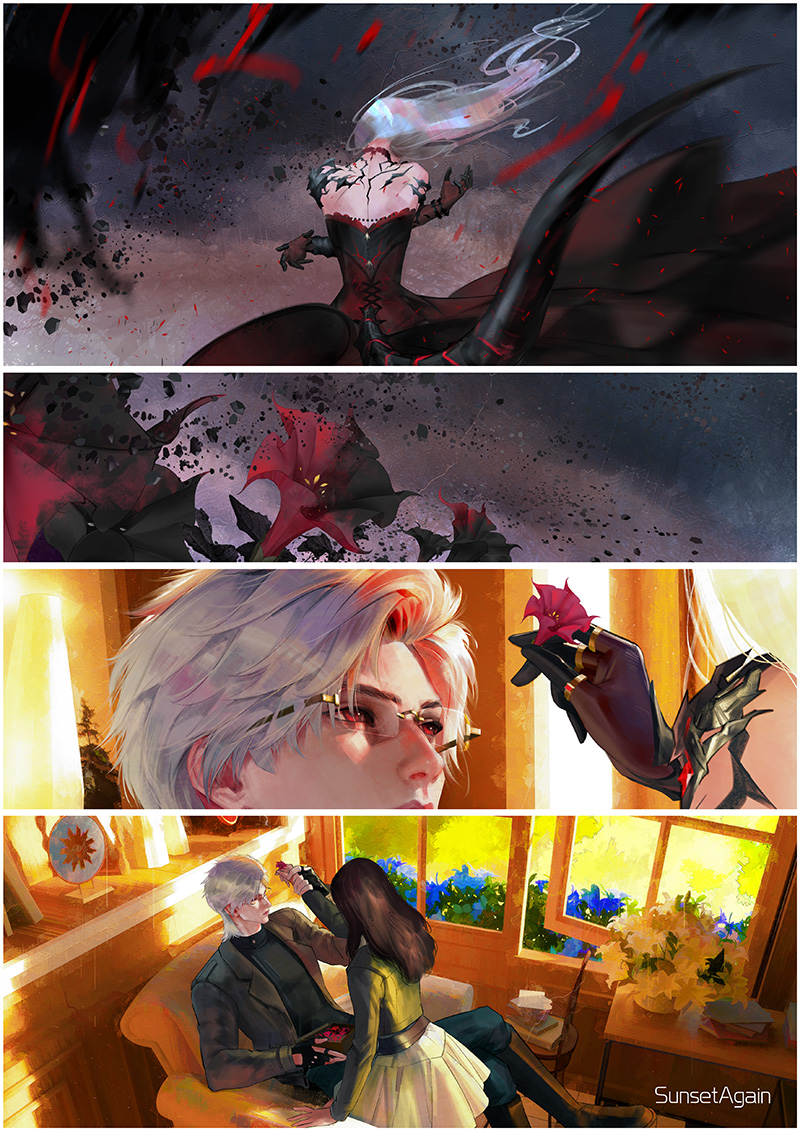 🖤SunsetAgain💛 tweet media