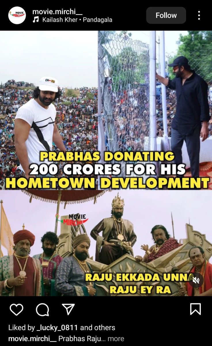 Sriknth91698155's tweet photo. @BFilmyOfficial_ If you have a strong PR like Prabhas, you can post anything and spread like this
#StopPRstunts https://t.co/SscNuMHcXO