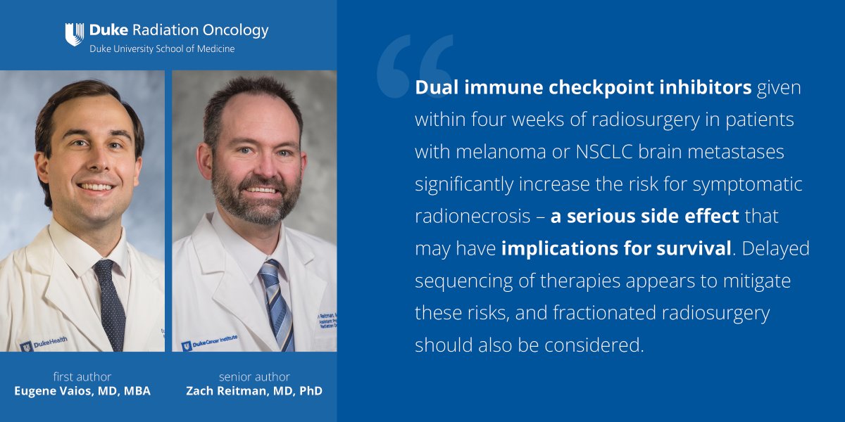 Duke Radiation Oncology tweet media