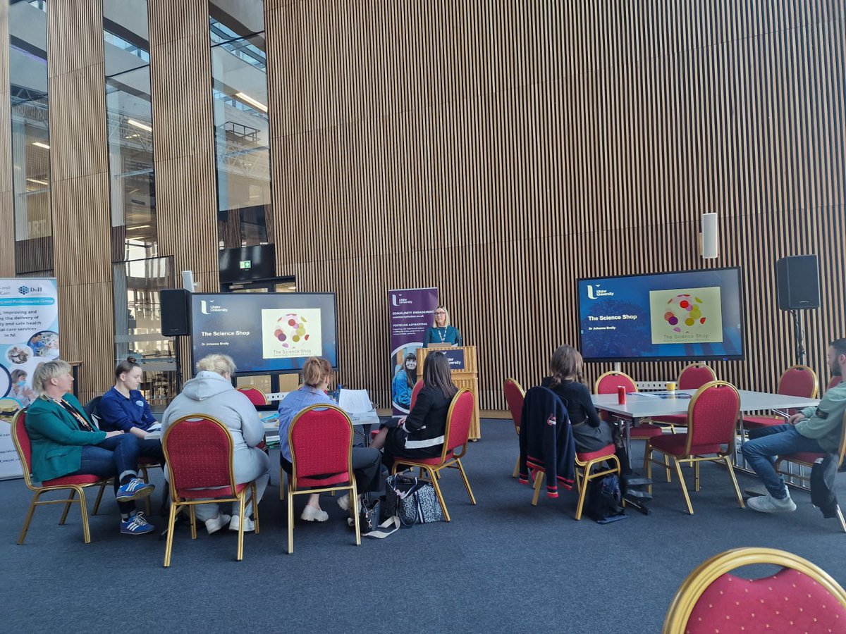 gregg_nikki's tweet photo. Today we were welcomed by the widening participation team at Ulster University for conversations with voluntary sector about how yp can be better supported on their academic journey. Pieces of good practice showcased including our own FAA residential @healthdpt @UlsterUni https://t.co/JwWoyVaD7g