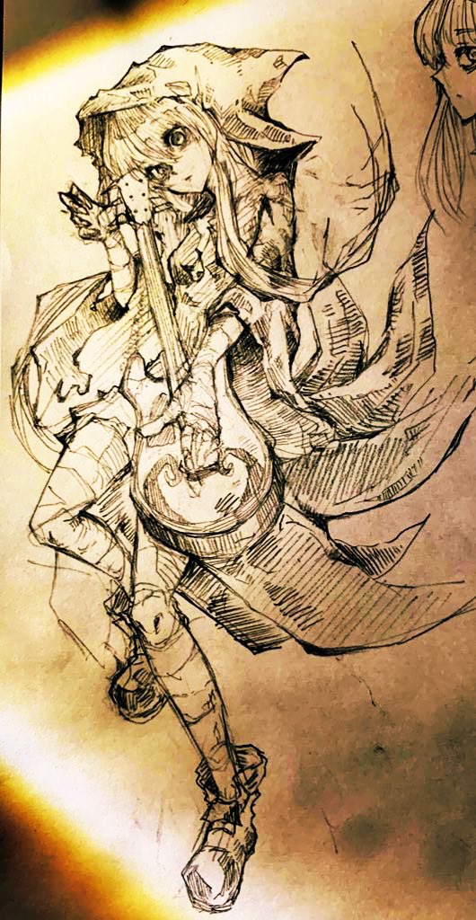 ガキいくさん(10代)ん時の絵でてきた 