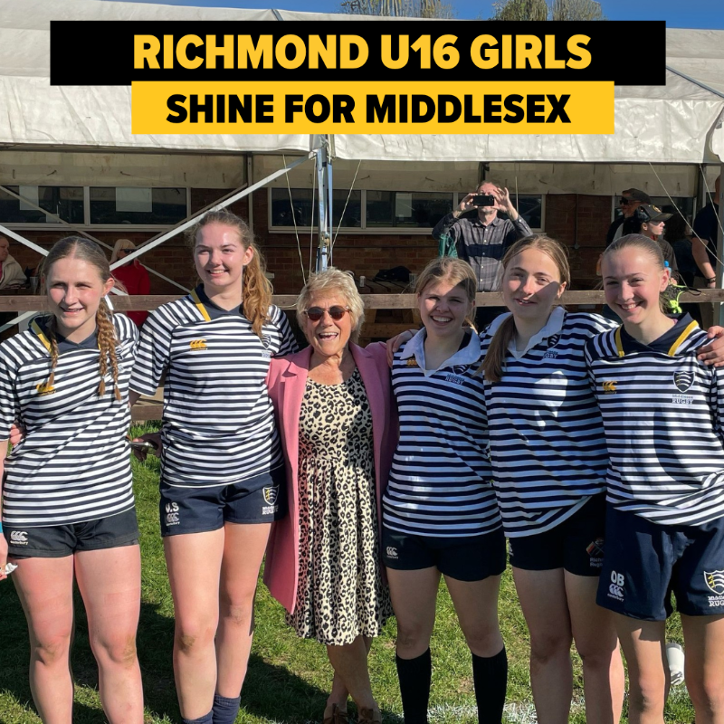 RichmondFC1861's tweet photo. 𝟱 𝗥𝗶𝗰𝗵𝗺𝗼𝗻𝗱 𝗨𝟭𝟲 𝗴𝗶𝗿𝗹𝘀 𝘄𝗲𝗿𝗲 𝘀𝗲𝗹𝗲𝗰𝘁𝗲𝗱 𝘁𝗼 𝗽𝗹𝗮𝘆 𝗳𝗼𝗿 𝗠𝗶𝗱𝗱𝗹𝗲𝘀𝗲𝘅 𝗼𝘃𝗲𝗿 𝘁𝗵𝗲 𝘄𝗲𝗲𝗸𝗲𝗻𝗱 👏

🗞️ Full article is available below

#AClubForLife 💛❤️🖤