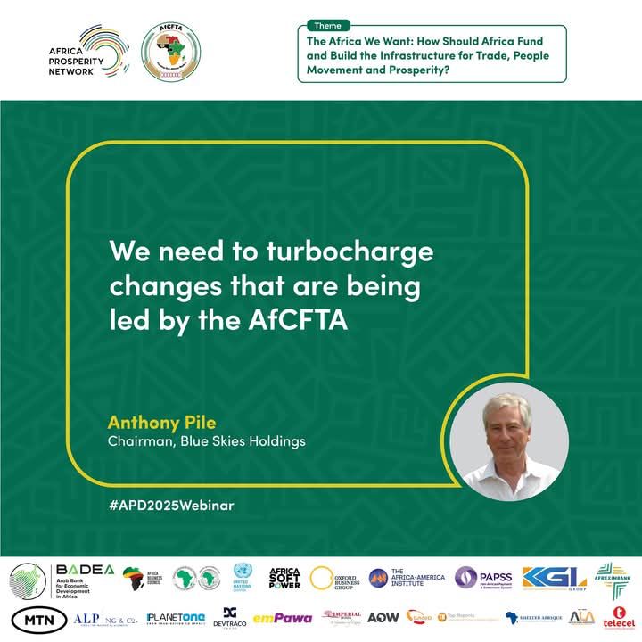 kmensah100's tweet photo. Join and let your voice be heard, The Africa Prosperity Networks (APN) webinar " The Africa We Want: How Should Africa Build and Fund the Infrastructure For Trade, People Movement and Prosperity?" Please kindly follow the link to join
#ADP2025Compact
https://t.co/GpemHJ7SEe… https://t.co/v0RO2Ds7DN