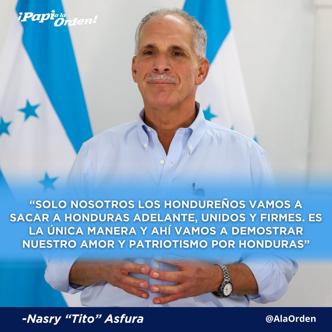 PapiOcotepeque's tweet photo. ¡Firmes por nuestra bella Honduras! https://t.co/ogQVxmi4so