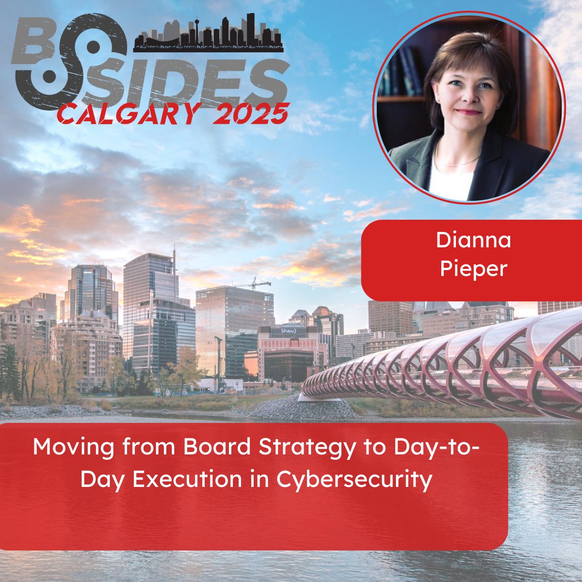📣 BSides Calgary 2025: Speaker Spotlight! 📣

We're very excited to make a speaker spotlight announcement!

Meet Dianna Pieper, MSc.! Dianna will be presenting at BSides Calgary 2025.

Get your tickets here for an event you don't want to miss!

showpass.com/bsidescalgary2…