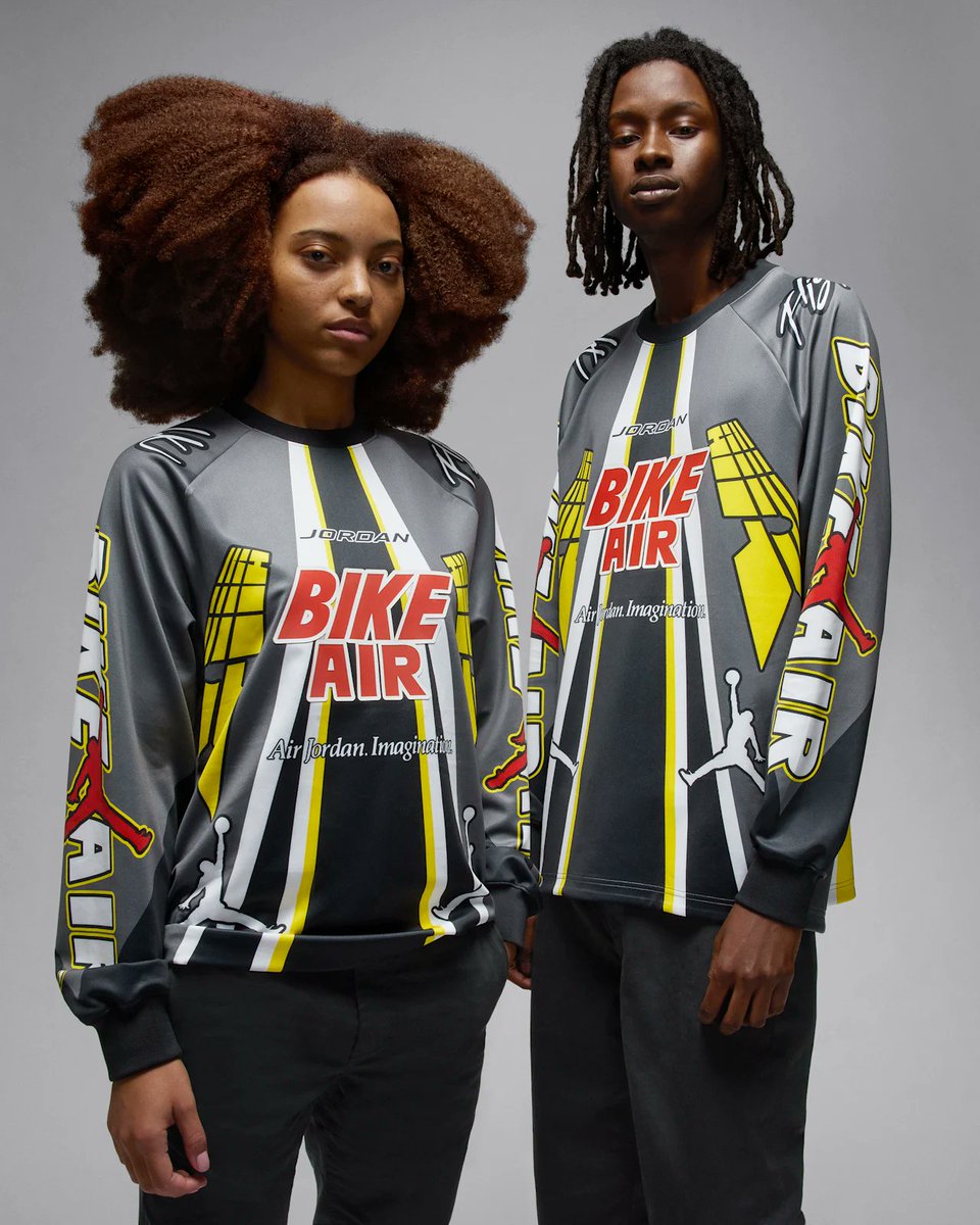SOLELINKS's tweet photo. Ad: Nigel Sylvester x Air Jordan Bike Jerseys dropped via End

Red:https://t.co/T58q5U87aG
Black:https://t.co/b7SS5gjnBK https://t.co/hH4xk6hdYv