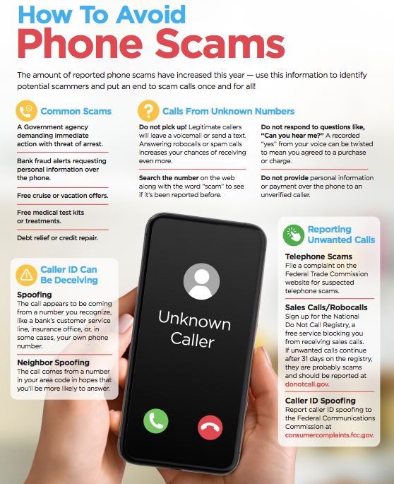Phone scams are on the rise here in Waltham &amp; surrounding cities/towns. Please be on the lookout for intimidating scammer calls asking for credit card or personal information in order to avoid repercussions of some sort.

If you receive a phone call without prior notification