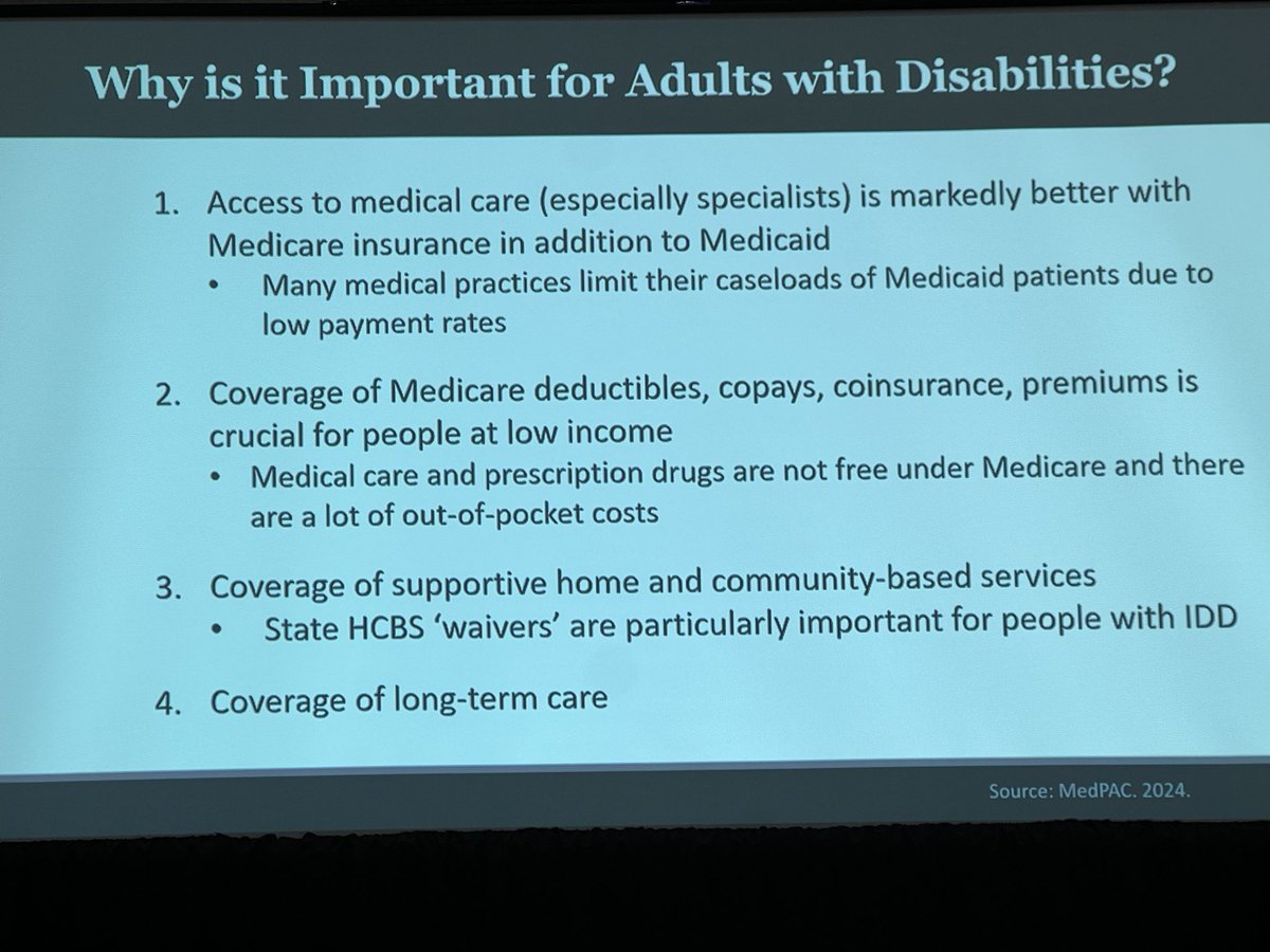 Jessica Solomon Sanders, MD (@doctordobro_) on Twitter photo Medicare often reimburses better than Medicaid, so if a person with #IDD #disabilities is dual eligible, having Medicare in addition to Medicaid opens options because more doctors will accept Medicare compared to Medicaid. #AAN <a href="/AANmember/">American Academy of Neurology</a> <a href="/Neuro_IDD/">IDD section</a> <a href="/drbhooma/">Bhooma Aravamuthan MD DPhil</a> <a href="/KatyLalor/">Katy Lalor</a> Medicare often reimburses better than Medicaid, so if a person with #IDD #disabilities is dual eligible, having Medicare in addition to Medicaid opens options because more doctors will accept Medicare compared to Medicaid. #AAN <a href="/AANmember/">American Academy of Neurology</a> <a href="/Neuro_IDD/">IDD section</a> <a href="/drbhooma/">Bhooma Aravamuthan MD DPhil</a> <a href="/KatyLalor/">Katy Lalor</a>