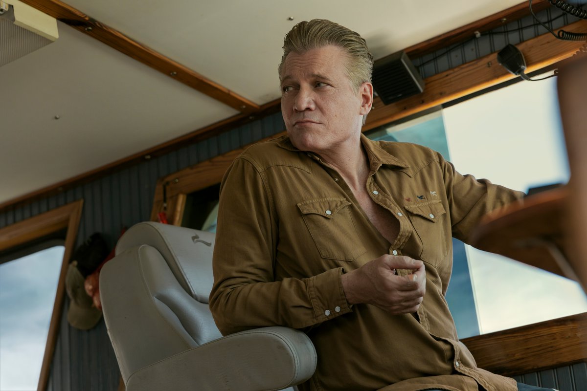 netflix's tweet photo. The Waterfront, a new series from Kevin Williamson, premieres June 19. Starring Holt McCallany, Maria Bello, Jake Weary, and Melissa Benoist.

When the Buckley family's fishing empire starts to crumble, they must dive into the deep end to keep their business afloat. Inspired by true events and set against the backdrop of coastal North Carolina.