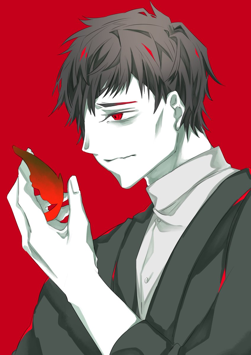 大穢完全版発売まであと9日！
今日から一日一枚カウントダウンイラストを投稿していきます。今日のカウントダウンイラストは船野さん。生き延びてほしい切実に。
＃大穢