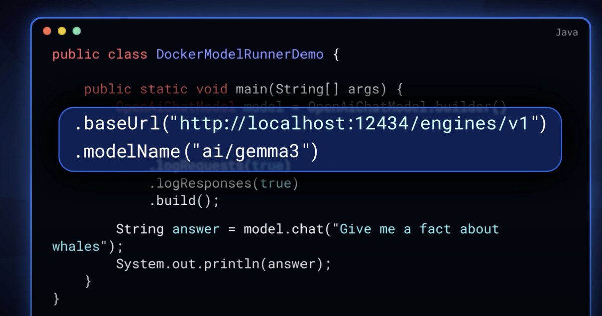 Docker tweet media