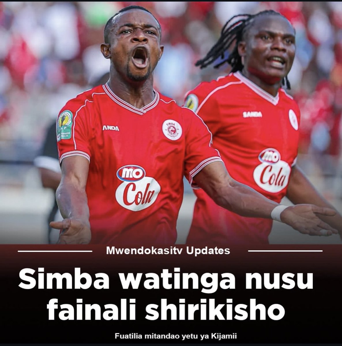Asanteni sana Simba sina deni na nyie. Mmenifanya nianze weekend kabla ya weekend Dadeq👏👏👏👏
