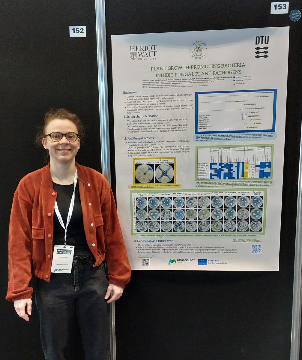 TOLERATE_EU's tweet image. 🌱💧 @TOLERATE_EU featured at #SFN & #Microbio25! Showcasing drought-resilient biobased solutions & connecting with the biotech community.
🔗 tolerate-eu-project.com