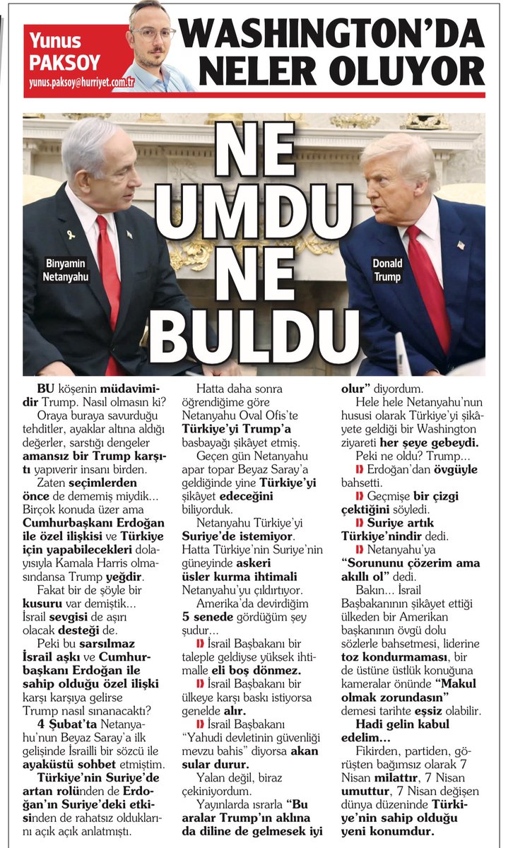 NE UMDU
NE BULDU

Bu köşenin müdavimidir Trump. Nasıl olmasın ki?

Oraya buraya savurduğu tehditler, ayaklar altına aldığı değerler, sarstığı dengeler amansız bir Trump karşıtı yapıverir insanı birden.

Zaten seçimlerden önce de dememiş miydik... Birçok konuda üzer ama