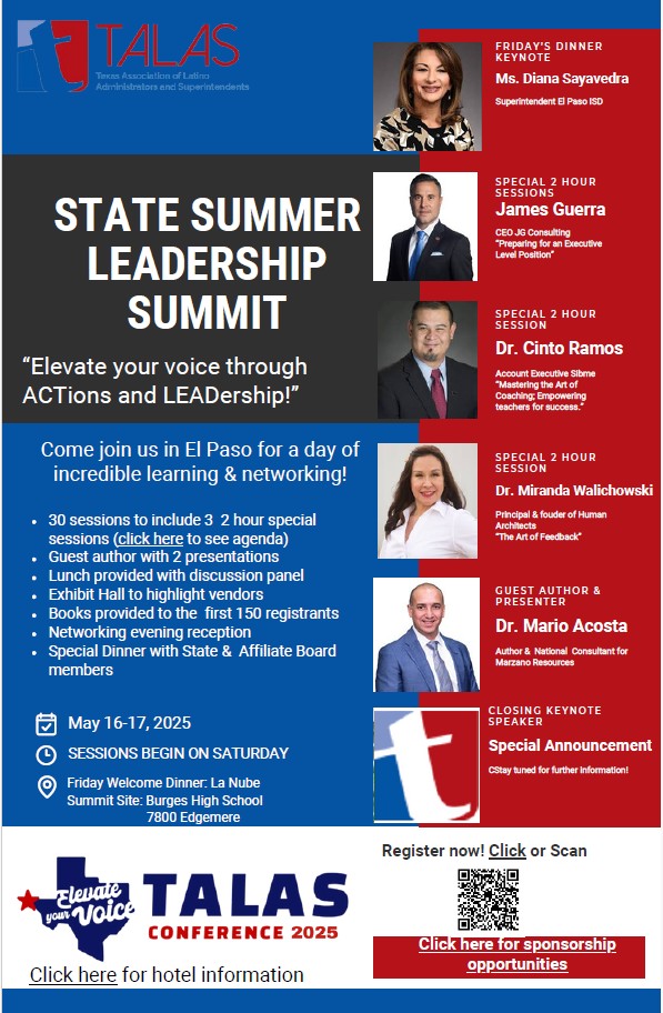 Looking ahead: our state affiliates in Texas and New York State (@nysalas) are hosting their conferences next month. Details below!
•        NYSALAS (5/10): nysalas.org  
•        TALAS (5/16-5/17): bit.ly/4l0d6en