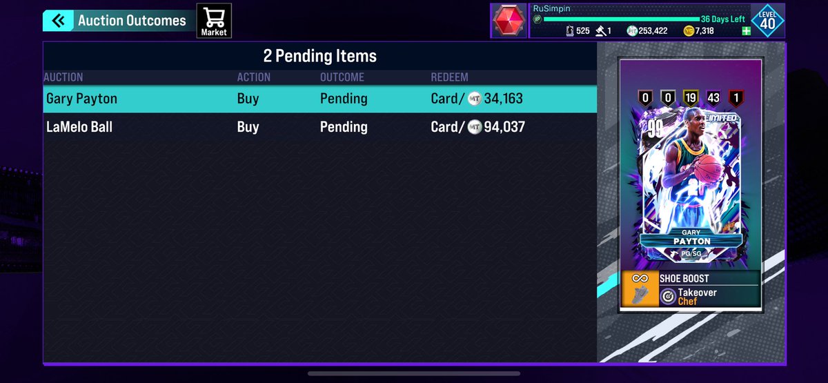 RuSimpin's tweet image. Good deal? I got Gary for 295k and lamelo for 377k ps5 btw