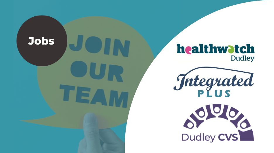 DudleyCVS's tweet photo. Dudley CVS are recruiting for a High Intensity User Link Worker (Integrated Plus). This role will involve providing holistic one to one social prescribing support for people aged 18+ who have high dependency on emergency services. More info: https://t.co/P9uOqtsm2n https://t.co/aXukQhwIMu