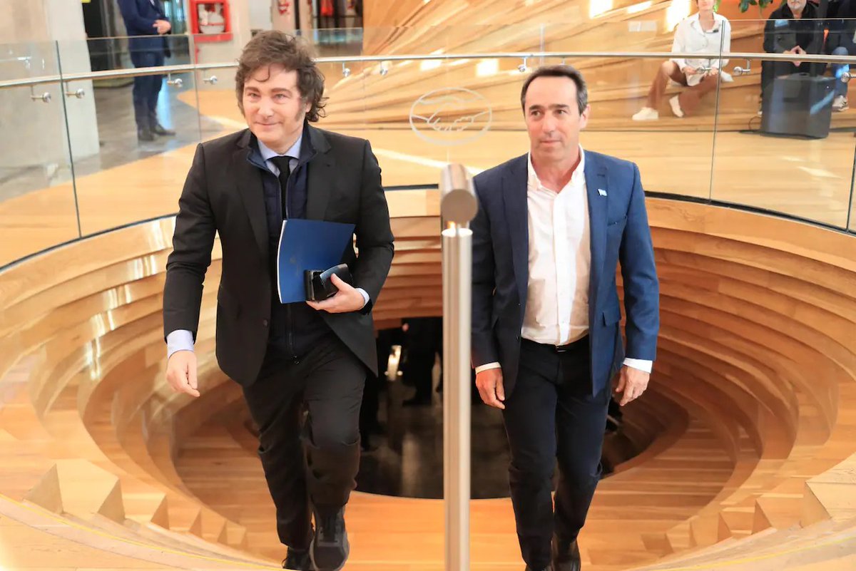 GALPERIN CONFIA EN LA ARGENTINA 🇦🇷 DE MILEI Y ANUNCIA INVERSIONES 🚨

Solo en 2025 invertirá u$s 2.600 millones en Argentina.