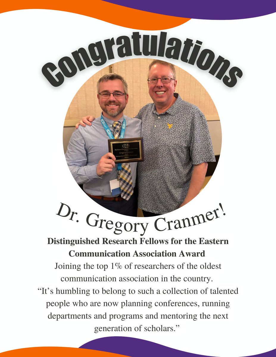 Congratulations Dr. Gregory Cranmer!