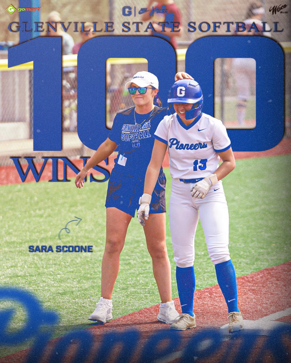Glenville State University Softball (@gsu_softball_) on Twitter photo ๐๐๐ ๐๐จ. ๐๐๐!
With yesterdayโs 5-4 win over Wheeling, Coach Scoone picked up her 100th career win at the helm of Pioneer Softball!
#GoPioneers | <a href="/CoachScoone/">Sara Scoone</a> ๐๐๐ ๐๐จ. ๐๐๐!
With yesterdayโs 5-4 win over Wheeling, Coach Scoone picked up her 100th career win at the helm of Pioneer Softball!
#GoPioneers | <a href="/CoachScoone/">Sara Scoone</a>