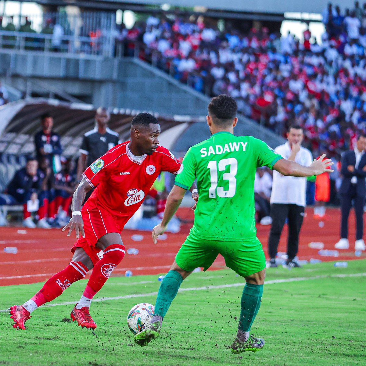 SuluhuSamia's tweet photo. Pongezi za dhati kwa Klabu ya Simba kwa ushindi katika mchezo wa mashindano ya Kombe la Shirikisho Afrika (CAF Confederation Cup). Ushindi wenu ni furaha kwa mashabiki wenu na burudani kwa Watanzania wote. Ninawatakia kila la kheri katika Nusu Fainali. https://t.co/XCaT3jkfUW
