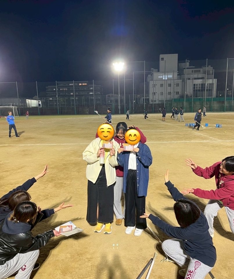 kit_w_lacrosse's tweet photo. 🌸New Beans第2〜4号🌸
男女ラク合同スポーツ大会後、応化の子と応生の2人が入部してくれました!!!
みんな大活躍でこれからの成長が楽しみです🫶
まだまだ部員募集中です🙌🙌🙌
#春から工繊 #NewBeans #今日のbean図 #京都工芸繊維大学 #ラクロス https://t.co/crnITvsv8K