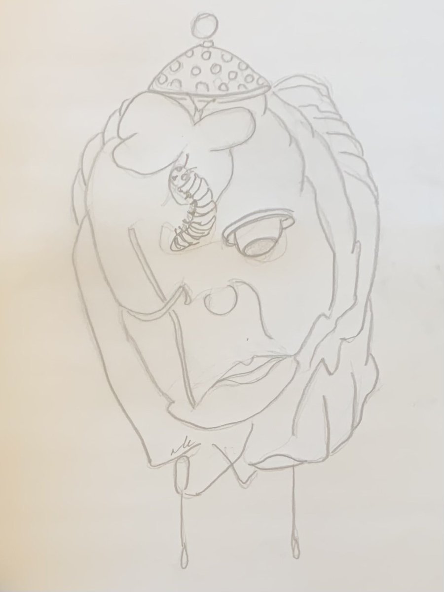 44artllc's tweet photo. “Self Portrait 09 April 2025” #Art #ArtDefinesMe #Neurodivergent #NeurodivergentArtist #Autism https://t.co/dP3alSSwsJ