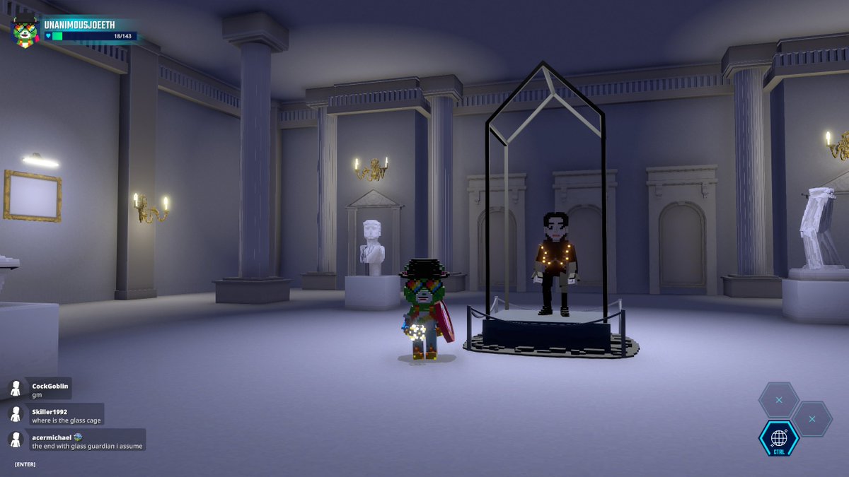 Rocking out with ATEEZ in <a href="/TheSandboxGame/">The Sandbox</a> 🎤✨ tsbga.me/TheSandbox #AlphaSeason5