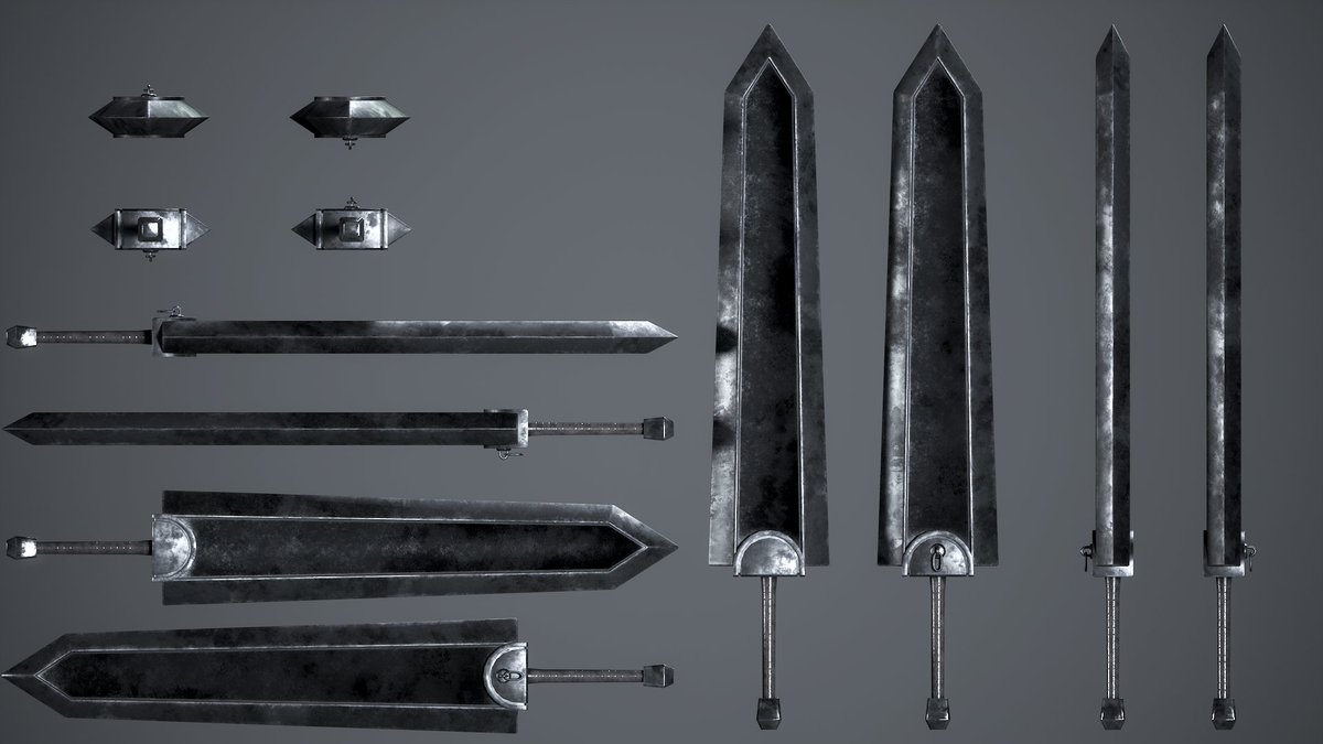 Frinime_'s tweet photo. Guts Sword Rendered #RobloxDevs #RobloxDev https://t.co/D8JE2obkz5