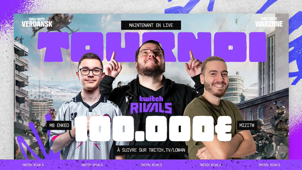 LowAn's tweet photo. Twitch Rivals 100k w/ @Enkeo_ @Mizi_TW 

https://t.co/DJBcHxBQh6 https://t.co/o2hhDi85MG