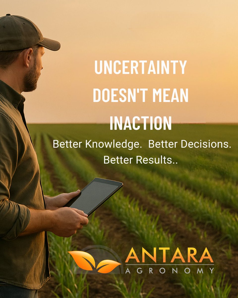 Market conditions are unpredictable, but your farm’s
success doesn’t have to be. A well-planned agronomy
strategy ensures you’re making informed
choices—whether that means adjusting inputs,
optimizing fertility, or fine-tuning your crop plan.

#antaraagronomy
#ManitobaAgriculture